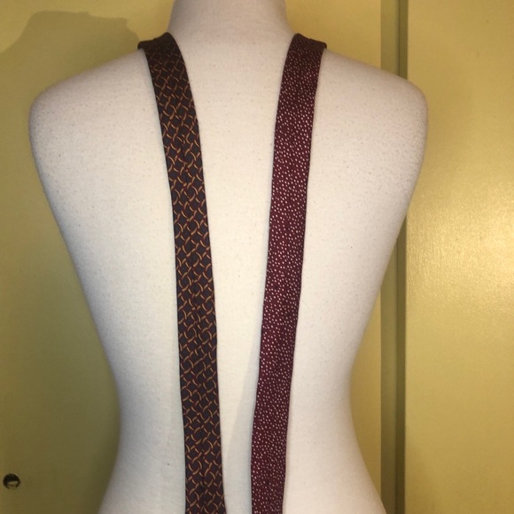 Oscar de la Renta and Christian Dior Luxury traditional  silk ties. - Picture 15 of 16